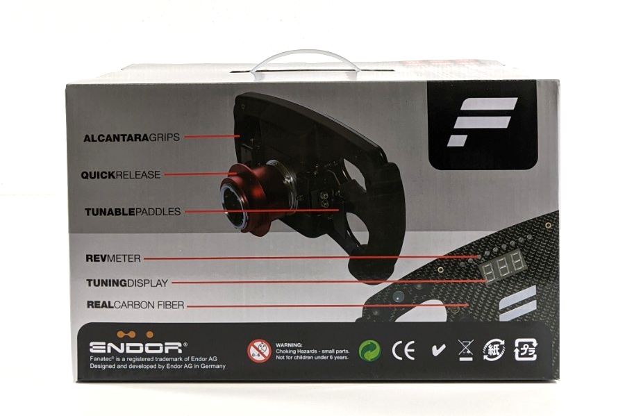 FANATEC ClubSport Formula Carbon 【美品】 ClubSport Racing Wheel F1®