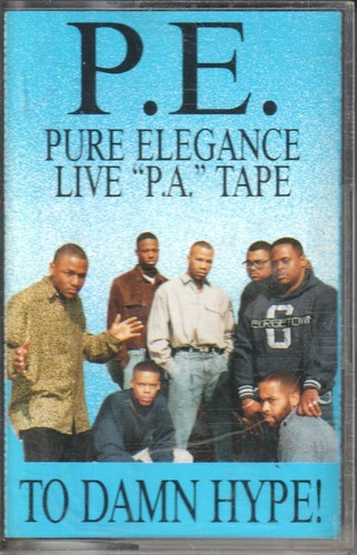 Pure Elegance P.e. Pure Elegance Live P.a. Tape Kassette USA Goff 1990 Kassette