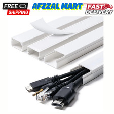 58in Cord Hider, Cable Hider, Cord Covers for Wires on Wall, Paintable Cable Cov