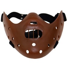 nezababy Hannibal Lecter Mask Cosplay The Silence of Lambs Large, Coffee