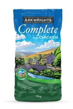 Arkwrights Complete Dry Dog Food 15kg with Chicken Sporting & Working Dogs 1.40 per kilo