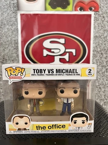 Funko Pop! Vinyl The Office Toby vs Michael Scott 2 Pack Figures