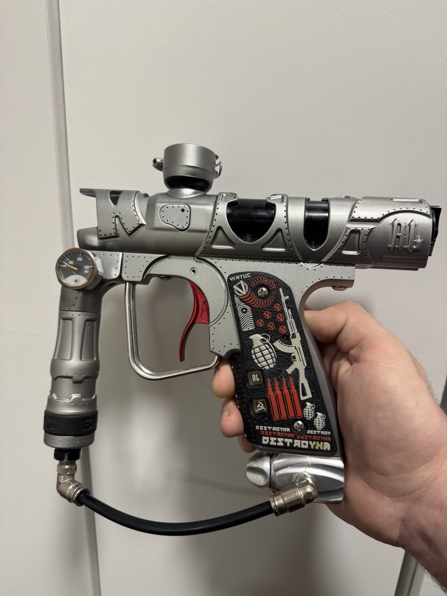 Russian Legion Shocker Virtue Board Paintball Marker with Freak
