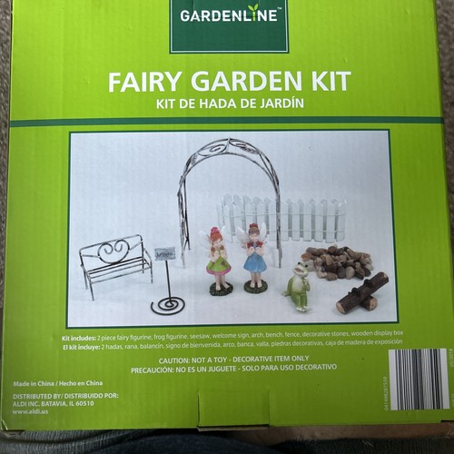 Feengarten-Set von Gardenline - 10-teiliges Set geeignet für drinnen oder draußen Neu im Karton - Bild 2 von 2