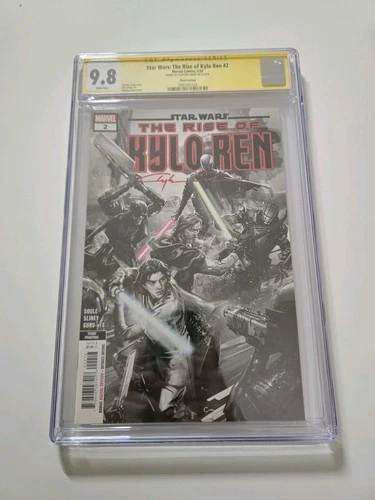 The Rise of Kylo Ren #2 ***Clayton Crain signed CGC SS 9.8*** 3rd Print HTF