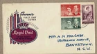 Australia 1954 Royal Visit Purple Set FDC Cover