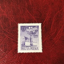 Poland Stamps 1957 MNH World Trade Union Congress