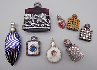 Vintage Miniature Perfume Bottle Lot – Decorative Vanity / Collectible – Mixed