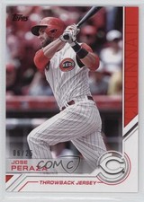 2017 Topps Topps Salute Throwback Jersey Red 6/25 Jose Peraza #S-42 0g4