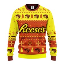 Funny 3D Ugly Christmas Sweater for Thanksgiving Gift Idea
