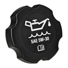 Engine Oil Filler Cap Replacement Compatible with GM 1992-2018 1994-2011 BLACK