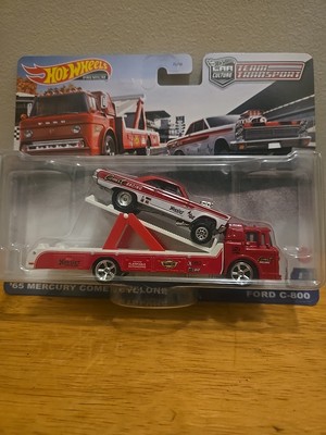 Hot Wheels Ford C-800 and '65 Mercury Comet Cyclone #28