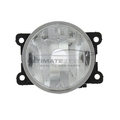 Fog Light Citroen C3 Mk2 2010-2017 Front Spot Lamp Chrome Inner Drivers Side