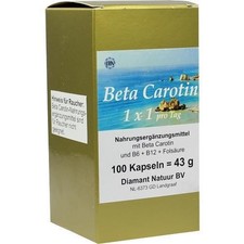 BETA CAROTIN 1x1 pro Tag Kapseln 100 St