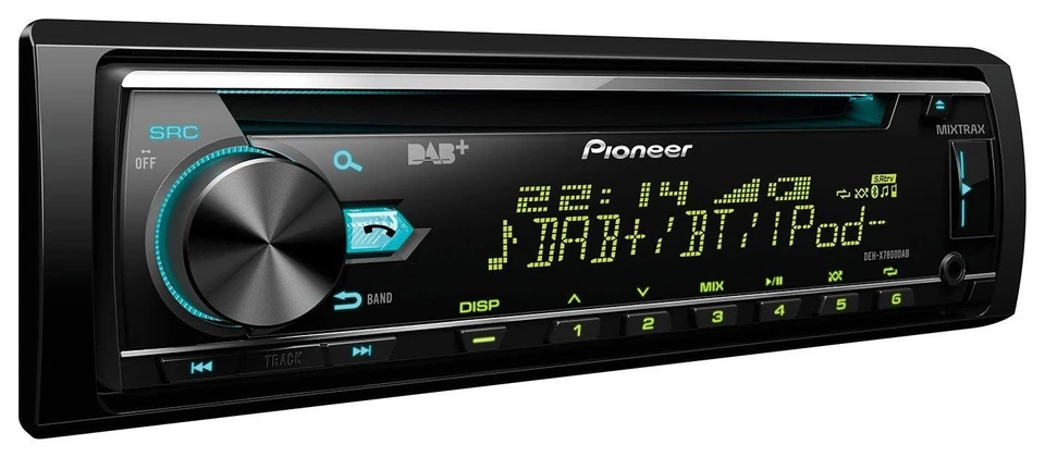 Pioneer DAB MP3 CD USB Bluetooth Autoradio für Volvo XC90 (14 Pin, 2002-2014) - Bild 4 von 4