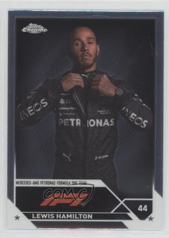 2023 Topps Chrome Formula 1 F1 Drivers Lewis Hamilton #21 1p1a