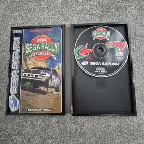 Sega Rally Championship for Saturn Boxed with Manual PAL