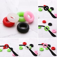 Slip Round Glasses Ear Hooks Eyeglass Holder Silicone Grips Sports Temple Tips