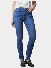 LC Lauren Conrad Women's Curvy High Rise 5 Pocket Skinny Jeans Sz 4 New