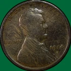 1914-S Lincoln Wheat Cent Very Good VG Coin #39306