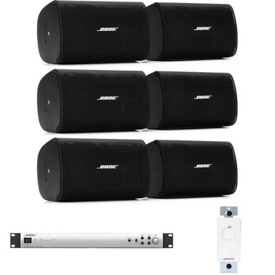 Bose Professional Retail Store Front Commercial Install Bundle with 6 Surface