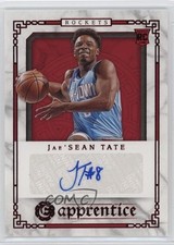 2020-21 Chronicles Excalibur Apprentice Signatures Red Jae'Sean Tate Auto 1f8v