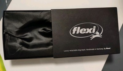 Original Flexi GLAM Verpackung KEINE Leine, nur Packung edel mit Satin unterlegt