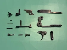 USED OEM FM HI POWER PARTS BLACK TRIGGER HAMMER SAFETY SLIDE STOP 9MM ARGENTINA