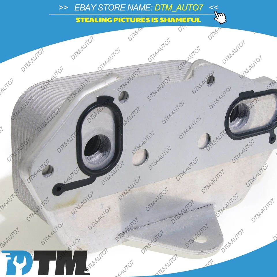 MAHLE Engine Oil Cooler with 06E117021G For Audi Q5 A4 A5 A7 A8 A6 Q7 S4 S5 - Image 4 of 4