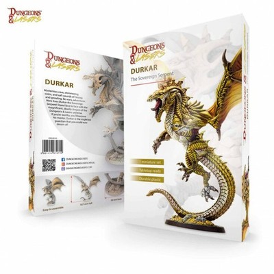 Rpg Miniatures Monsters And Enemies Dungeons & Lasers: Dragons - Durkar, The So