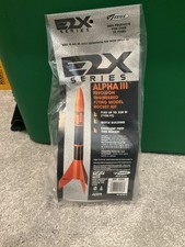 ESTES ALPHA III Flying Model Rocket Kit 1256 Single Sealed Kit Vintage New USA 