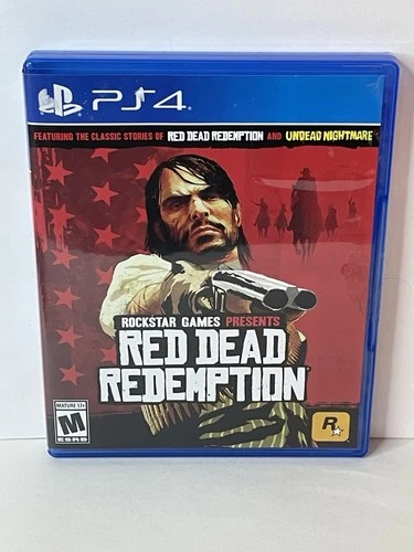 Red Dead Redemption PlayStation 4 PS4 VG+ Disc Tested Free Shipping