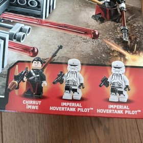 LEGO Star Wars Imperial Assault Hovertank 75152 and Chirrut & Finn 75116 Unused