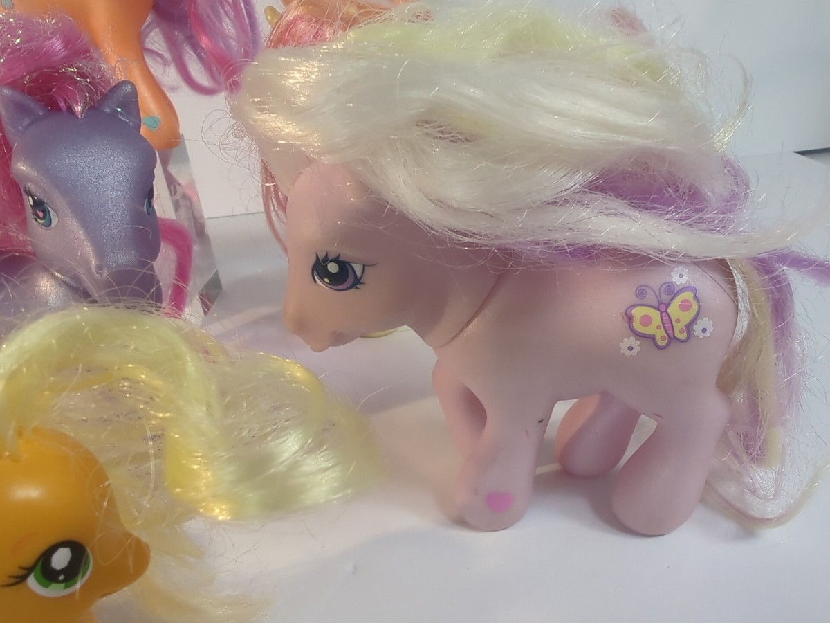 Vintage Mixed Variety 2002-2006 My Little Pony Lot Of 7 MLP Hasbro
