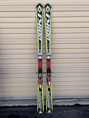 VOLKL Racetiger Speedwall World Cup SL Skis, 165cm + Marker Comp