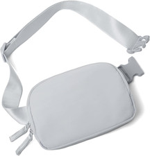 Belt Bag for Women Two-Way Zipper Fanny Pack Crossbody Bags for Women Fashion Wa