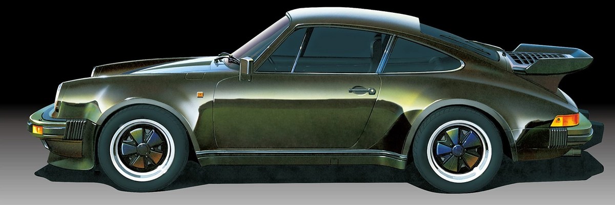 ポルシェ911 turbo '85 プラモデル 1/24 1/24 Real Sports Car Series No.59 Porsche 911 Turbo '85
