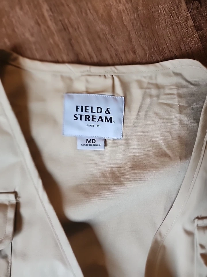 Field & Stream Tactical Fishing Vest Multi Pocket Utility Outdoors Gear SZ M - Image 3 of 3