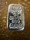 2 oz Silver .999 Cast Bar