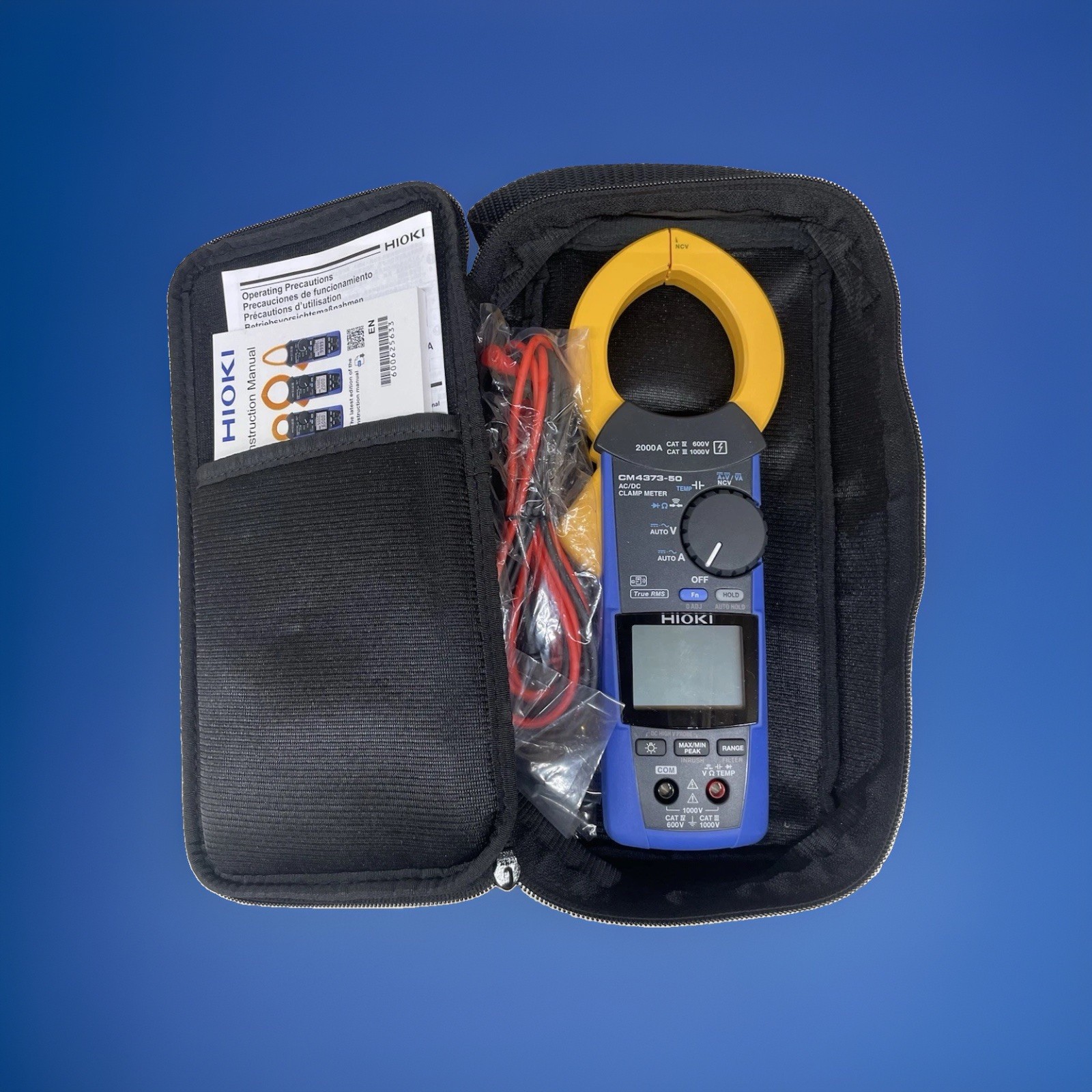 Hioki CM437350 AC/DC Clamp Meter. Tested. Working. Excellent Condition.