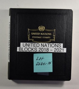 UN UNITED NATIONS MNH 1951-2021 MARGIN BLOCKS WHITE ACE PAGE COMPLETE LOT (3010)