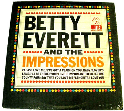 BETTY EVERETT & THE IMPRESSIONS (United Superior Records UM 702) SEALED Vinyl LP