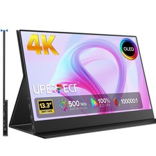 13.3" OLED Portable Monitor Matte Screen 100 sRGB 4K Ultra HD Extended Laptop