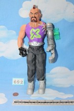 Hasbro Action Man DR X 1999 with Bionic Arm Villain 12"Figure CB1972e