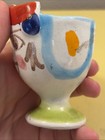 DE SIMONE egg cup holder Italy ceramic anthropomorphic #3 — photo 3