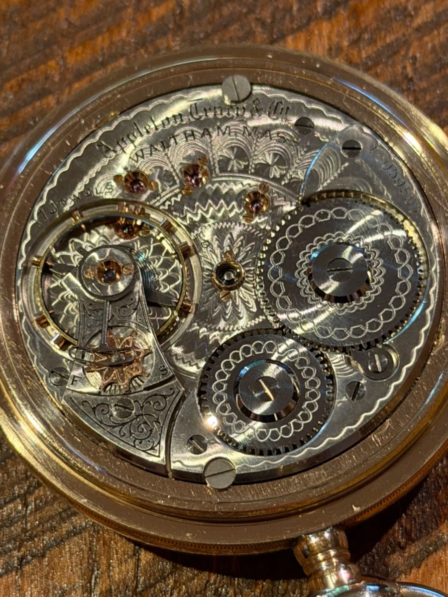 Waltham Pocket Watch Pocket Watches 1900-1909 Year Manufactured 17