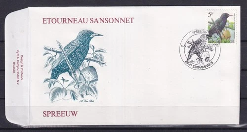 [LM79631] Belgium N°2638FDC Buzin Birds First Day Cover COB € 5,50 SUPERB