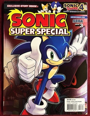 SONIC THE HEDGEHOG SUPER SPECIAL MAGAZINE Issue 3 FROM 2012 Bagged & Boarded NEW
