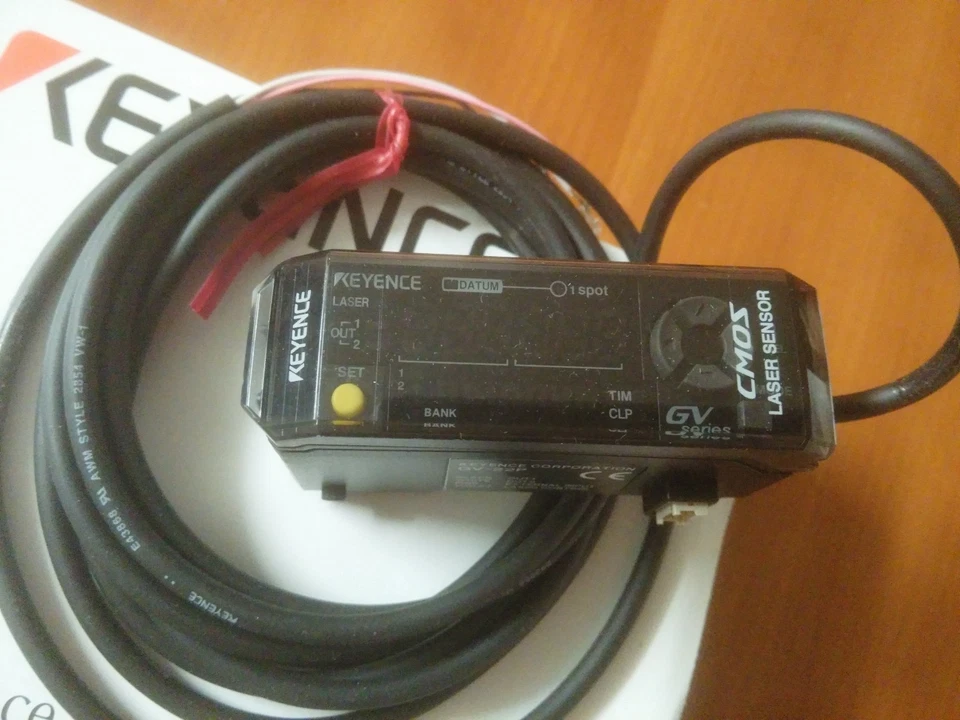 KEYENCE GV-22P CMOS LASER SENSOR EXPANSION AMPLIFIER, PNP, 60 DAY WARRANTY - Image 4 of 4