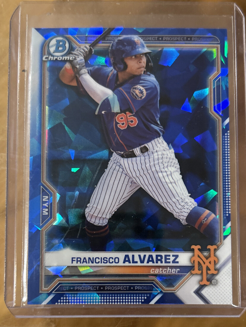 2021 Bowman Chrome Sapphire Francisco Alvarez Refractor BCP-209